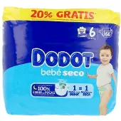 Dodot Etapas 6 Sauskelnės 13-18 Kg 66 Vnt