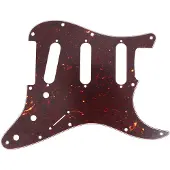 Fender 11-håls Moderna Stratocaster Plektrumskydd S/S/S TShell