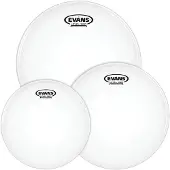 Evans G2 Coated Fusion Tom Pack 10 12 14 Heads & EQ PODS Pack