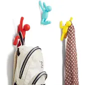 Umbra Buddy Wall Hooks - Dekorativa vggmonterade kappkrokar fr hngande rockar halsdukar psar pursar ryggsckar handdukar och mer uppsttning