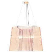 Kartell Taklampa , Gé, Rosa / ljusröd, Vardagsrum, Plast, Design