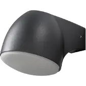 Konstsmide Ferrera 7531-750 LED-utomhusväggbelysning EEK: G (A - G) LED LED fast installerad 4 W Svart