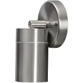 Konstsmide Vägglampa utomhus NEW, Aluminium / grå / zink, Rostfritt stål, Modern, Utomhusvägglampa
