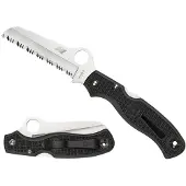 Spyderco Atlantic Salt Lockback Black