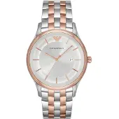 Giorgio Armani Klocka - - AR11044 - Rostfritt Stål - Kvarn - Rund