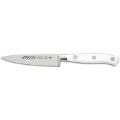 Arcos Couteau d'office forgé lame 10cm Riviera White Arcos - Acier inoxydable - Coupe vit