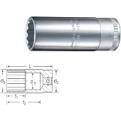 Stahlwille 51 15 03020015 Dubbelsexkant Hylsnyckelinsats 1/2