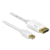 DeLOCK - DisplayPort-kabel - DisplayPort (hane) till Mini DisplayPort (hane) - 2 m - svart