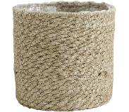 Nordal Kruka i jute Ø 14cm Natur
