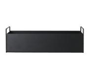 Ferm Living Plant Box Blomlåda Small 45x14 cm Metall Svart
