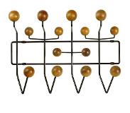 Vitra Eames Hang It All Klädhängare Walnut/chocolate - Garderober & Klädhängare Pulverlackerad Metall Valnöt - 20119105