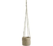 Nordal Hängkruka Jute Ø 16cm Natur