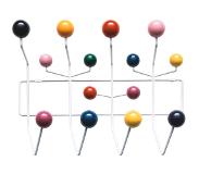 Vitra Eames Hang It All Klädhängare White/multicolour - Garderober & Klädhängare Pulverlackerad Metall White/Multicolour - 20119001
