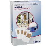 Nilfisk Dammsugarpåsar, syntetfiber, 4st.