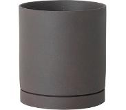 Ferm Living - Sekki Pot Large Charcoal