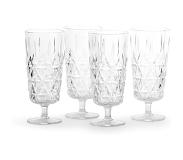 Sagaform Picknick Glas Högt Med Fot Akryl 4-pack - Champagneglas Akrylglas Klar