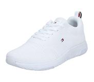 Tommy Hilfiger Signature Knitted Trainers Vit EU 43 Man