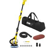 MSW Väggslipmaskin - 750 W - 2100 varv/min - teleskopstång - längd 1,8 m