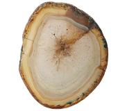 Lene Bjerre Nobilia Knopp 6x4.5 cm - Light brown/guld