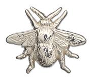 Classic collection Bumble Bee Knopp Nickel