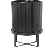 Ferm Living Bau Kruka Large Ø28x38 cm Stål Svart