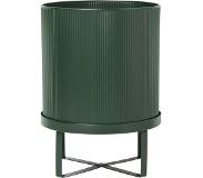 Ferm Living Bau Kruka Large Ø28x38 cm Stål Mörkgrön