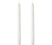 Uyuni Kronljus Led 25,5 cm 2-pack Vit