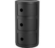 Kartell - Componibili 3 Matt Black