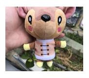 Slowmoose Djur korsning plysch leksak, nya horisonter spel -amiibo marskalk plysch leksak-doll gåvor för barn 12cm-fauna