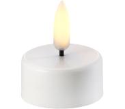 Uyuni Premium Värmeljus Led (Remote Ready) Nordic White 38 Mm - LED-ljus Plast Vit - UL-TE-NW039PR