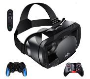Slowmoose 3d vr headset smart virtual reality-glasögon 7 tum hjälm med låda 9090 fjärrkontroll
