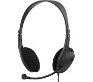 Deltaco Stereoheadset med mikrofon HL-43