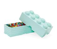 LEGO Förvaringslåda 8 Knoppar - Småförvaring barn Polypropylen Aqua