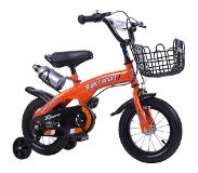 Slowmoose Barncykel, tvåhjulig, pojke, flicka, flerfärgad valfri cykel orange / 18 tum