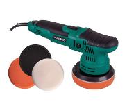 Vonroc Dual Action Polermaskin 650W – 125mm | Inkl. 4 poleringssvampar