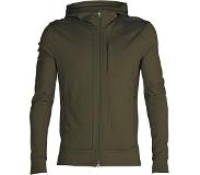 Icebreaker M Quantum III LS Zip Hoodie Loden