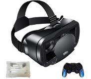 Slowmoose 3d vr headset smart virtual reality-glasögon 7 tum hjälm ingen låda 9090 fjärrkontroll