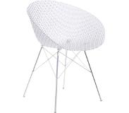 Kartell Smatrik Stol Crystal / Krom - Stolar & Pallar Stål Crystal - 05834B4