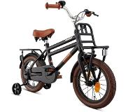 Supersuper Barncykel COOPER 14" HIGH FRAME, Svart