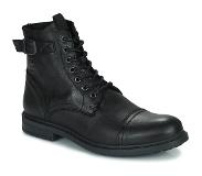 Jack & Jones Wshelby Sn Leather Boots Svart EU 40 Man