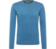 Tom Tailor Basic V Neck Sweater Blå 3XL Man