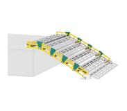 MSW Aluminiumramp - Bärbar - 500 kg - 1050 x 914 mm