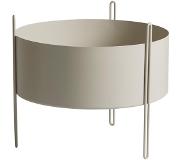 Woud - Pidestall Planter Medium Grey