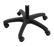 Fromm & Starck Arbetsstol - 120 kg - Svart - Höjdjusterbar mellan 450 - 590 mm