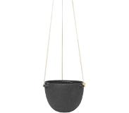 Ferm Living - Speckle Hanging Pot Large Dark Grey