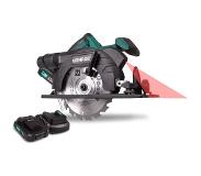 Vonroc Cirkelsåg 20V - 150mm - 2.0Ah |Inkl. 2 batterier och snabbladdare