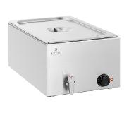 Royal Catering Bain marie - 600 W - 1 GN 1/1 - Tappkran