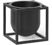 By Lassen Audo - Kubus 10 Flowerpot Black Copenhagen