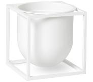 By Lassen Audo - Kubus 14 Flowerpot White Copenhagen