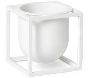 By Lassen Audo - Kubus 10 Flowerpot White Copenhagen